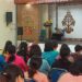 Bupati Gumas Jaya S Monong saat membuka workshop. (IST)