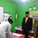 Suasana pelantikan dan pengambilan sumpah janji Pj Kades Pematang Limau Kecamatan Sepang oleh Bupati Gunung Mas Gumas Jaya S Monong di desa setempat, Selasa (13/6/2023). (Foto : DPMD Kabupaten Gumas)