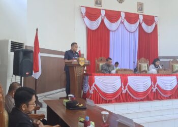 Ketua Fraksi Partai NasDem-Hanura DPRD Gumas Evandi. (MASAPNEWS/GCM)