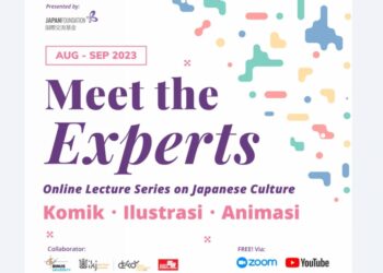 Poster program "Meet the Experts: Online Lecture Series on Japanese Culture" yang digelar The Japan Foundation, Jakarta. (MASAPNEWS/ANT/The Japan Foundation, Jakarta)