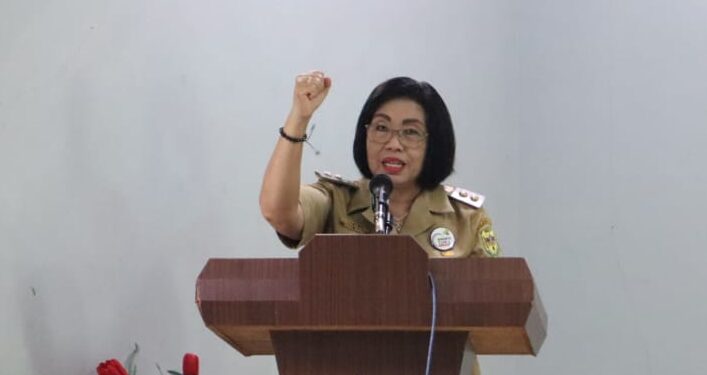 Wakil Bupati Gunung Mas, Efrensia LP Umbing. (IST)