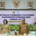 Wakil Bupati Gunung Mas Efrensia L.P Umbing (kiri). (IST)