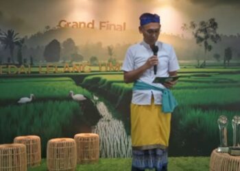 Direktur Jenderal Kekayaan Negara Kementerian Keuangan Rionald Silaban berbicara dalam Grand Final Kedai Lelang UMKM Tahun 202 yang dipantau virtual di Jakarta, Senin (24/10/2023). (MASAPNEWS/ANT)