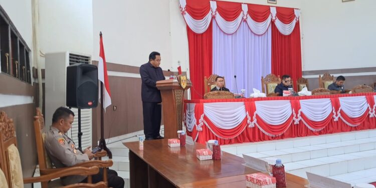 Jubir Fraksi Partai Golkar DPRD Gunung Mas, Charles Frengki. (MASAPNEWS/GCM)