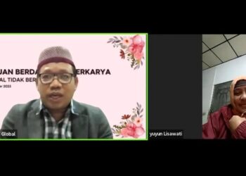 Dialog inspiratif dengan tema "Perempuan Berdaya dan Berkarya-Ibu Tunggal Tidak Berarti Lemah" pada Jumat (22/12/2023) yang diselenggarakan oleh IDN Global secara daring. (MASAPNEWS/ANT/HO-IDN Global)
