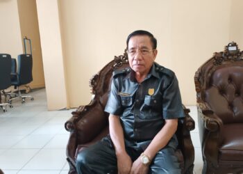 Ketua DPRD Kabupaten Gumas, Akerman Sahidar. (Foto : RY)