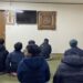 Sejumlah WNI usai menjalankan ibadah salat Isya di Masjid Kanazawa, Prefektur Ishikawa, Jepang, Senin (1/1/2024) waktu setempat. (MASAPNEWS/ANT/HO-Dian Novitasari)