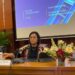 Menteri Keuangan RI Sri Mulyani dalam Konferensi Pers Kinerja dan Realisasi APBN 2023 di Jakarta, Selasa (2/1/2024). (MASAPNEWS/ANT)