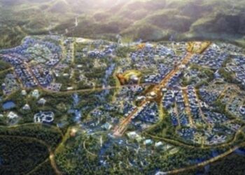 Arsip foto - Desain Kawasan Inti Pusat Pemerintahan atau KIPP Ibu Kota Negara Nusantara (IKN). (MASAPNEWS/ANT/HO-Kementerian PUPR)