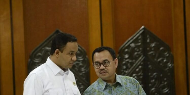 Anies Baswedan (kiri) dan Sudirman Said (kanan). (MASAPNEWS/ANT)