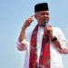 Capres nomor urut 3 Ganjar Pranowo saat memberikan sambutan dalam sebuah acara di kawasan Cakung, Jakarta, Sabtu (6/1/2024). (MASAPNEWS/ANT)
