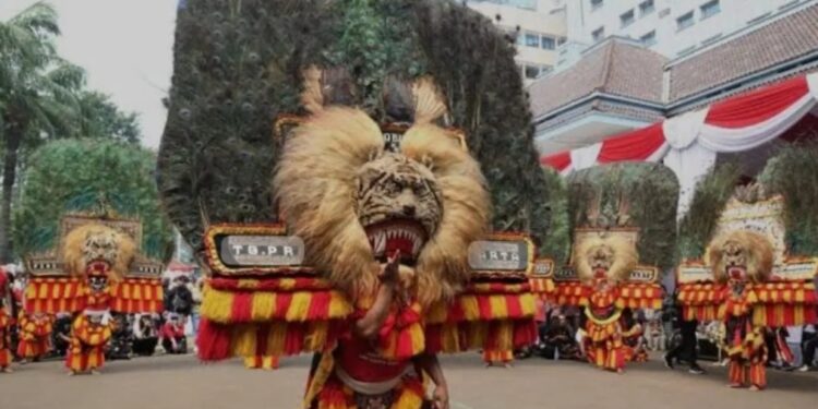 Kesenian Reog Ponorogo (MASAPNEWS/ANT)