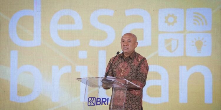 MenKopUKM Teten Masduki dalam acara Nugraha Karya Desa BRILiaN 2023 di Menara BRILiaN, Jakarta, Rabu (10/1/2024). (MASAPNEWS/ANT/HO-KemenKopUKM)