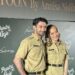 Aktor Reza Rahadian (kiri) dan Bunga Citra Lestari saat menghadiri acara peluncuran trailer resmi film "Pasutri Gaje" di Senayan Park, Jakarta Pusat, Minggu (14/1/2024). (MASAPNEWS/ANT)