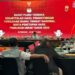Suasana panel B “Rapat Pleno Terbuka Rekapitulasi Hasil Penghitungan Perolehan Suara Tingkat Nasional serta Penetapan Hasil Pemilu Serentak Tahun 2024” yang dipimpin Anggota KPU RI Idham Holik di Gedung KPU RI, Jakarta, Jumat (1/3/2024). (MASAPNEWS/ANT)