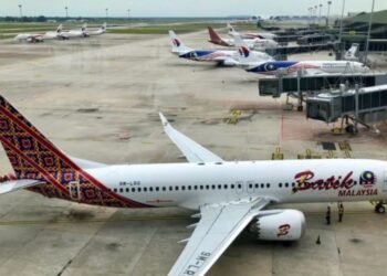 Ilustrasi - Pesawat Batik Air di Bandara Internasional Kuala Lumpur. (MASAPNEWS/ANT)