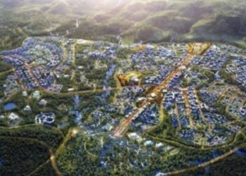 Arsip foto - Desain Kawasan Inti Pusat Pemerintahan atau KIPP Ibu Kota Negara Nusantara di Kaltim. (MASAPNEWS/ANT/HO-Kementerian PUPR)