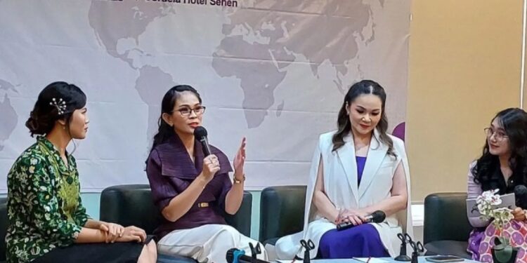 Dokter spesialis gizi klinik dr. Marya Haryono M.Gizi Sp.GK dalam diskusi kesehatan Ginjal Sehat untuk Semua di Jakarta, Kamis (14/3/2024). (MASAPNEWS/ANT)