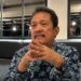 Menteri Kelautan dan Perikanan (KKP) Sakti Wahyu Trenggono saat ngobrol santai bersama media di Kota Tual, Maluku, Minggu (2/6/2024). (MASAPNEWS/ANT)