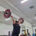 Lifter Indonesia, Nurul Akmal saat menjalani pemusatan latihan di di Markas Komando Lanmar, Jakarta, Senin (20/05/2024). (MASAPNEWS/ANT)