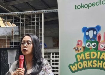Communication Senior Lead Tokopedia dan ShopTokopedia Antonia Adega di Bandung, Kamis (13/6/2024). (MASAPNEWS/ANT)