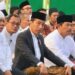 Presiden Joko Widodo melaksanakan Shalat Idul Adha 1554 Hijriah di kawasan Simpanglima, Kota Semarang, Senin. (MASAPNEWS/ANT/I.C. Senjaya)