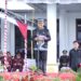 Pj Bupati Gumas Herson B Aden saat upacara Hari Lahir Pancasila di Kuala Kurun, Sabtu (1/6/2024). (Foto : Diskominfosantik Gumas)