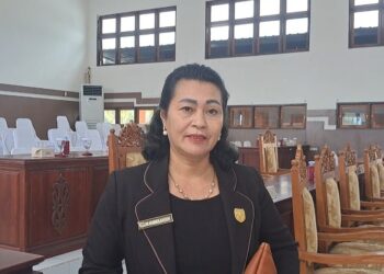 Anggota DPRD Kabupaten Gunung Mas, Rayaniatie Djangkan. (IST)