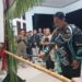Wagub Kalteng Edy Pratowo menjalani ‘potong pantan’ saat tiba di Kuala Kurun, Kamis malam (20/6/2024). (IST)