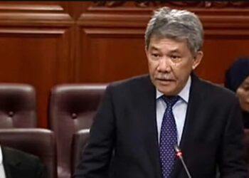 Tangkapan layar - Menteri Luar Negeri Malaysia Mohamad Hasan menjawab pertanyaan senat dalam Sidang Dewan Negara yang diikuti daring di Kuala Lumpur, Senin (29/7/2024). (MASAPNEWS/ANT)