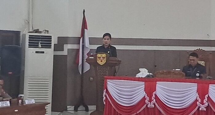 kata Juru Bicara Fraksi PDIP Kabupaten Gumas Elvi Esie.