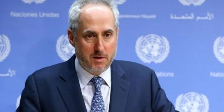 Juru bicara Sekretaris Jenderal PBB, Stephane Dujarric. (MASAPNEWS/ANT)