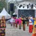 Puncak Festival Harmoni Budaya Nusantara 2024 diselenggarakan di Alun-Alun Kabupaten Penajam Paser Utara, Kalimantan Timur, pada Jumat (6/9/2024). (MASAPNEWS/ANT)