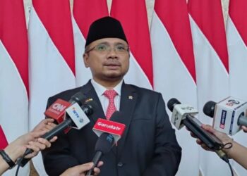 Menteri Agama Republik Indonesia (Menang RI) Yakqut Cholil Qoumas (Azmi Samsul Maarif)