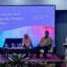 Direktur Jenderal Kebudayaan Kemendikbudristek Hilmar Farid saat memberikan keterangan di Kota Bandung, Jawa Barat, Sabtu (7/9/2024). (MASAPNEWS/ANT)