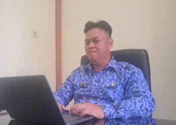 Kepala Bidang Pemerintahan Desa di DPMD Kabupaten Gumas Inda Setio Wahono. (MASAPNEWS/GCM)