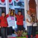 Suasana pengundian nomor urut paslon peserta Pilkada Gumas 2024 di Kuala Kurun, Senin malam (23/9/2024). (MASAPNEWS/RY)