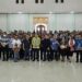 Gubernur Kalteng Sugianto Sabran, Pj Bupati Gumas Herson B Aden, Sekda Richard, Ketua Bawaslu Yepta H Jinal, para kades, lurah dan lainnya berfoto bersama usai ikrar netralitas kades/lurah di Kuala Kurun, Jumat (21/9/2024). (IST)