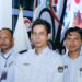 Anggota KPU Kabupaten Gumas Ihwan (tengah) dan lainnya. (Foto : KPU Kabupaten Gumas)