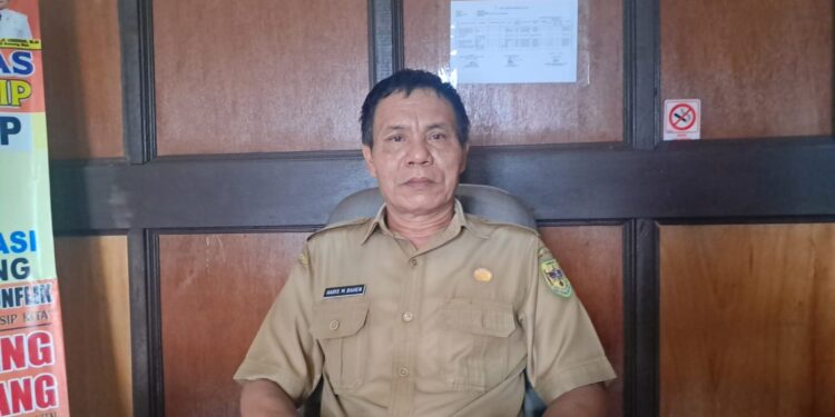 Sekretaris Badan Kesbangpol Kabupaten Gumas, Haris.