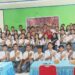 PPK Tewah berfoto bersama peserta didik SMAN 1 Tewah dan lainnya, usai sosialisasi terkait pemilihan di sekolah itu, Rabu (4/9/2024). (IST)