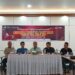 Suasana rakor di kantor KPU Kabupaten Gunung Mas. (IST)