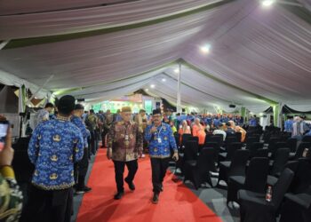 Pj Bupati Gumas Menghadiri Pembukaan MTQ VII KORPRI Tingkat Nasional