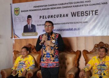 Website Penanggulangan Bencana Milik BPBD Gumas Resmi Diluncurkan