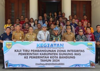 Pemkab Gumas Melakukan Kaji Tiru ke Pemkot Bandung