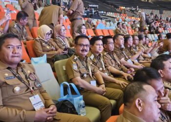 Pj Bupati Gumas Mengikuti Rakornas Pemerintah Pusat dan Pemerintah Daerah