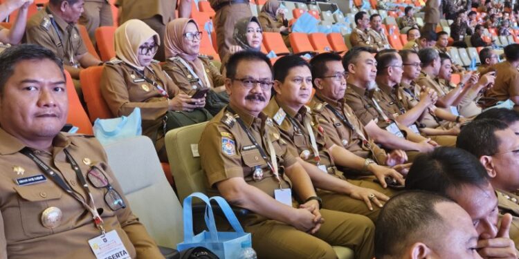 Pj Bupati Gumas Mengikuti Rakornas Pemerintah Pusat dan Pemerintah Daerah