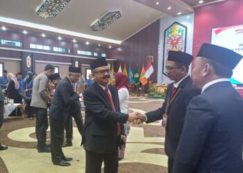 Pj Bupati Gumas Hadiri Pengukuhan Kepala Perwakilan BPKP Kalteng