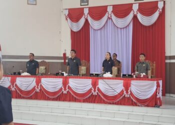Ketua DPRD Gumas pimpin rapat paripurna ke-6 masa persidangan I tahun sidang 2024