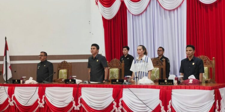 Ketua DPRD Gumas pimpin rapat paripurna ke-7 masa persidangan I tahun sidang 2024